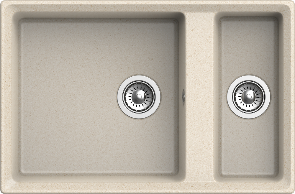 Кухонная мойка Искусственный камень LEVEL S157 GranFest LV-760K-S157