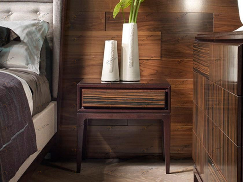 Arte Brotto Прямоугольная тумбочка из дерева Segreti S192r