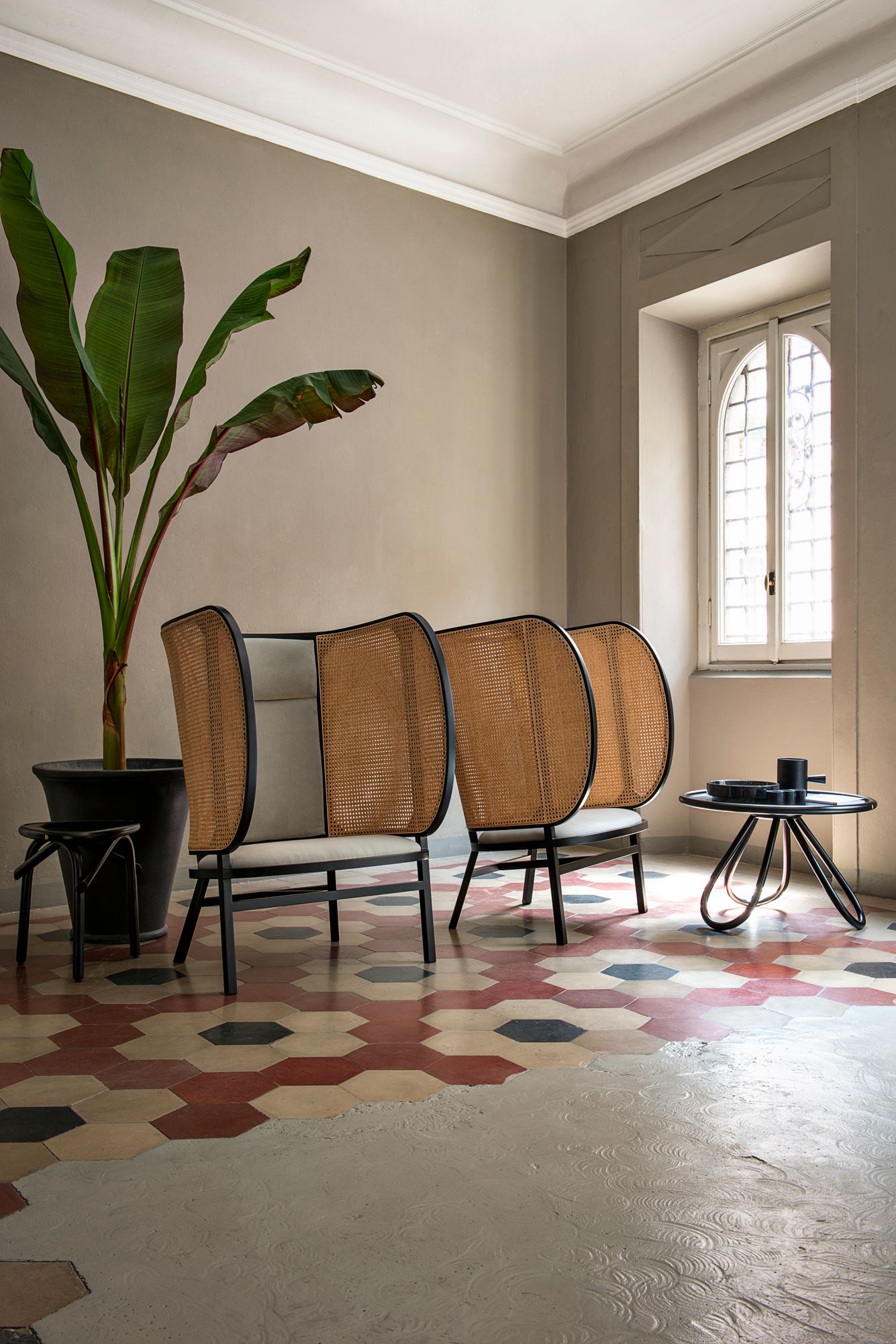 Круглый деревянный журнальный столик Wiener GTV Design ARCH-00063821 - Вид №4