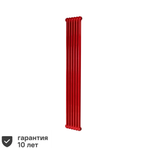 Радиатор трубчатый Irsap Tesi RR218000605A430N01 1735/65 6 секций боковое подключение сталь красный 82395886 STLM-2202719