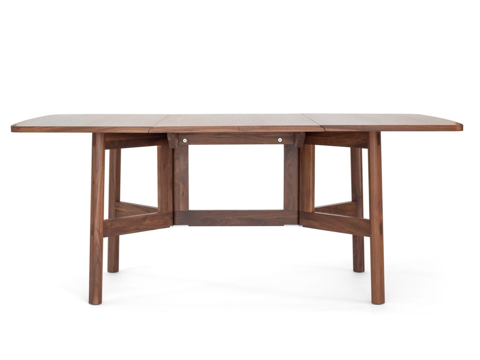 Выдвижной прямоугольный стол с откидной крышкой из грецкого ореха Case MARLOW ARCH-00079064