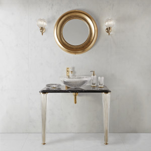 EL3090-1GD 3SC ELEGANCE Composition Console, Зеркало, 2 аппликации Classico