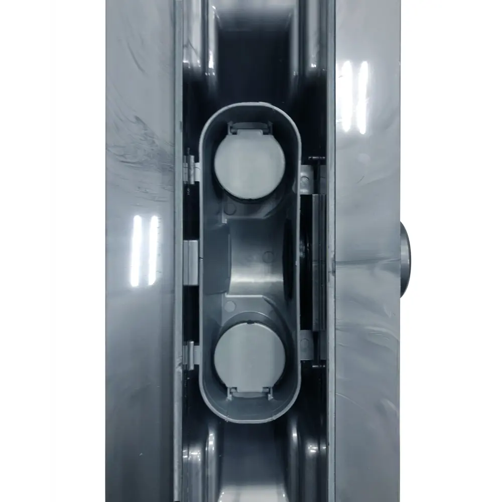 Трап для душа комбинированный затвор 61.7x600 мм пластиковый корпус перфорированная решетка 87795474 STLM-2199538 Santreyd  - Вид №1