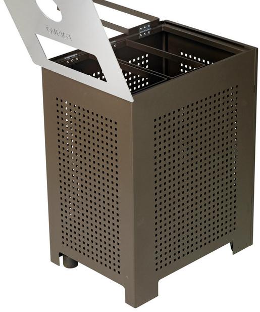 Nola Industrier Контейнер для мусора из стали с порошковым покрытием sun-id-1409158 - Вид №1