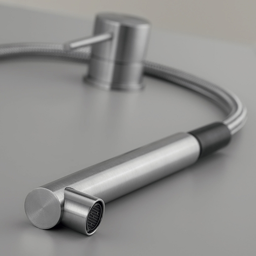 два отверстия смеситель с поворотным носиком и выдвижная ручной душ  MIL209 CEADESIGN  - Вид №2