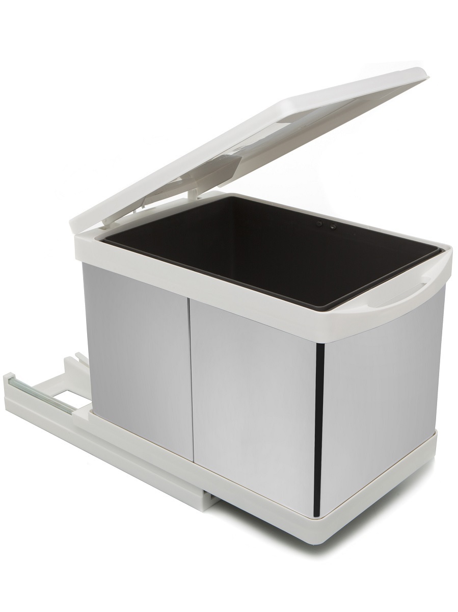 Контейнер для мусора на дверцу Navako Beta 350/12-1 White NAVAKO 10370