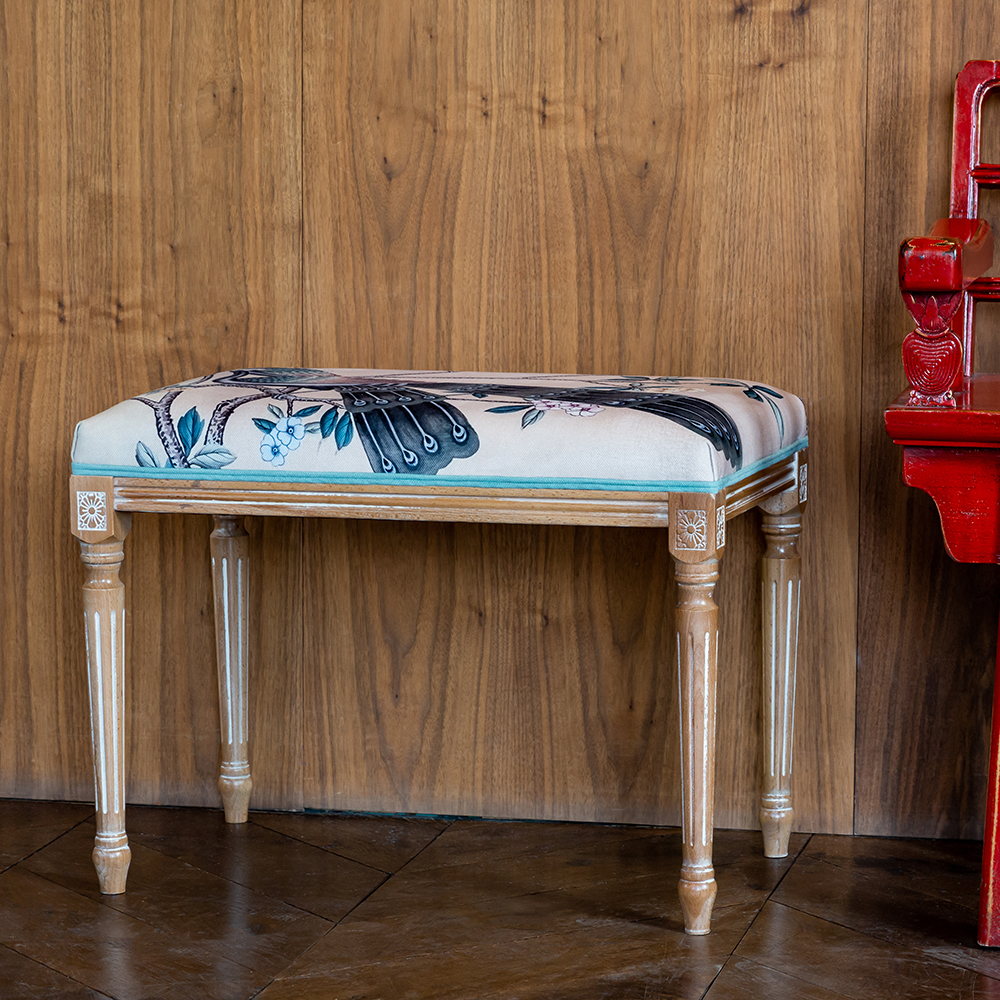 21060761 Банкетка большая «Императорский павлин» Object Desire  - Вид №1