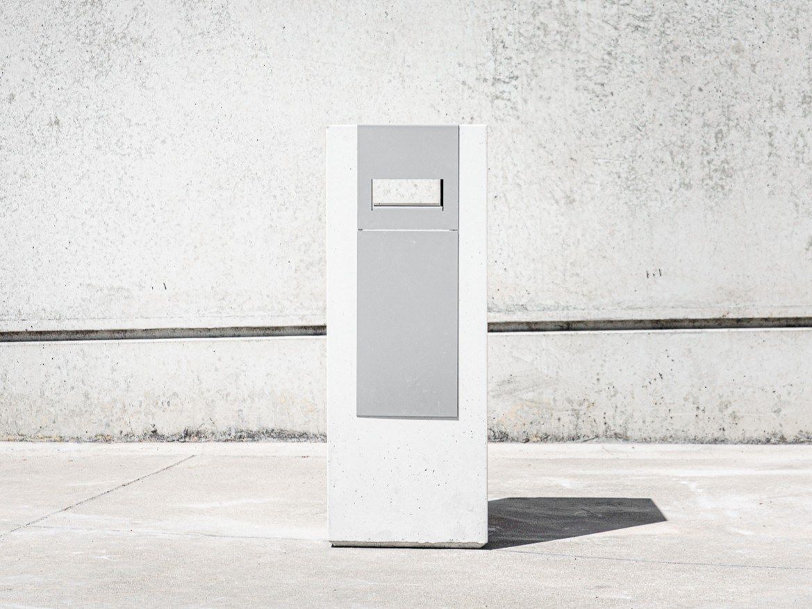 Бетонная напольная пепельница для общественных мест SIT форма ARCH-00092596