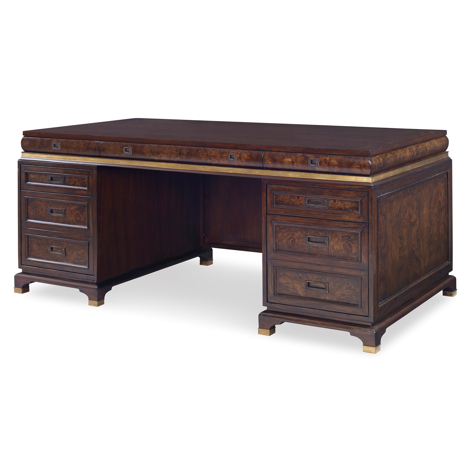 Столы 09138-320-074 On A Roll Executive Desk Ambella  - Вид №1