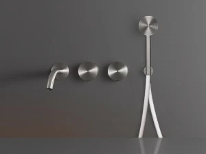 Ceadesign Смеситель для ванны настенный из нержавеющей стали с ручным душем Giotto plus Gio 94