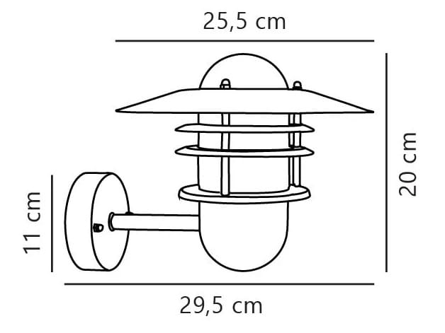Стальной настенный светильник Nordlux Agger ARCH-00151212 - Вид №3