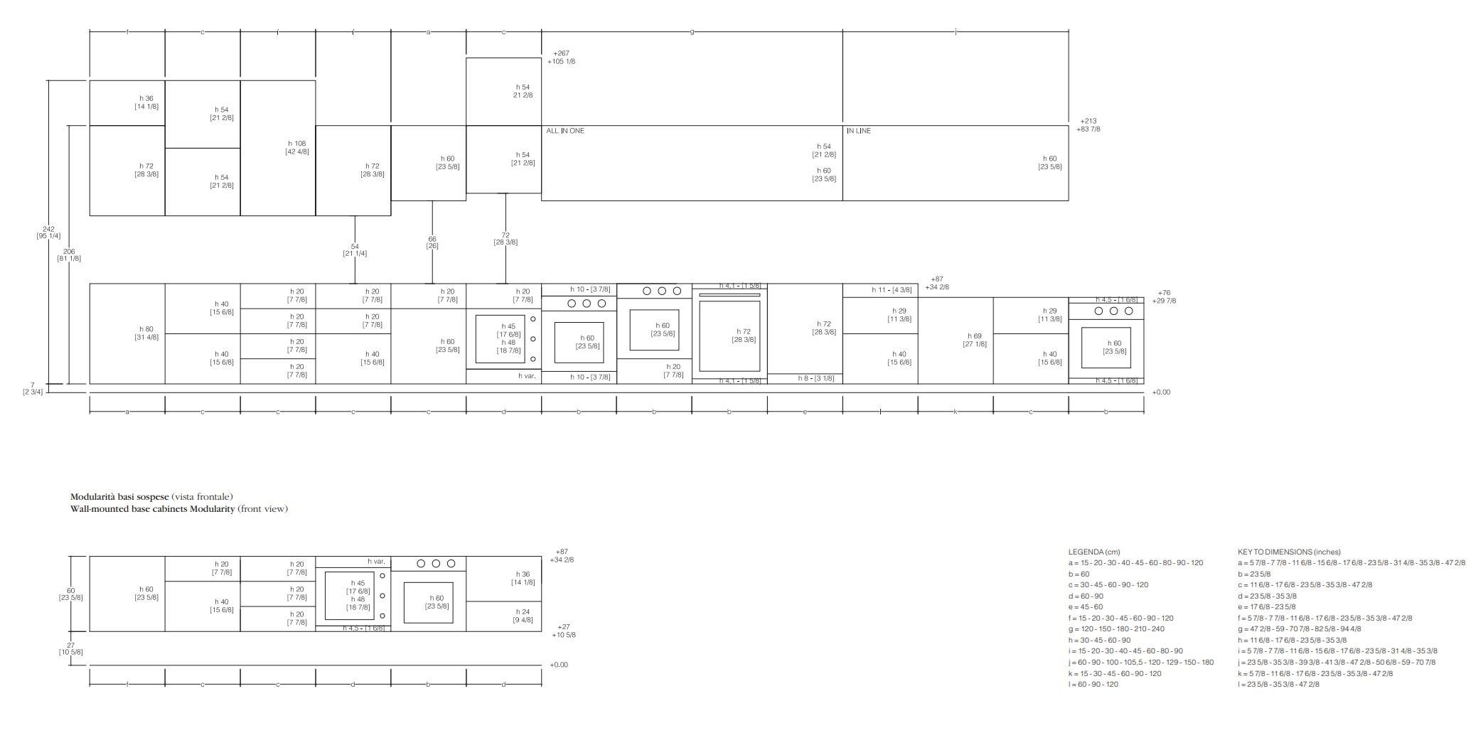 Линейная кухня ERNESTOMEDA K-Lab ARCH-00124661 - Вид №1