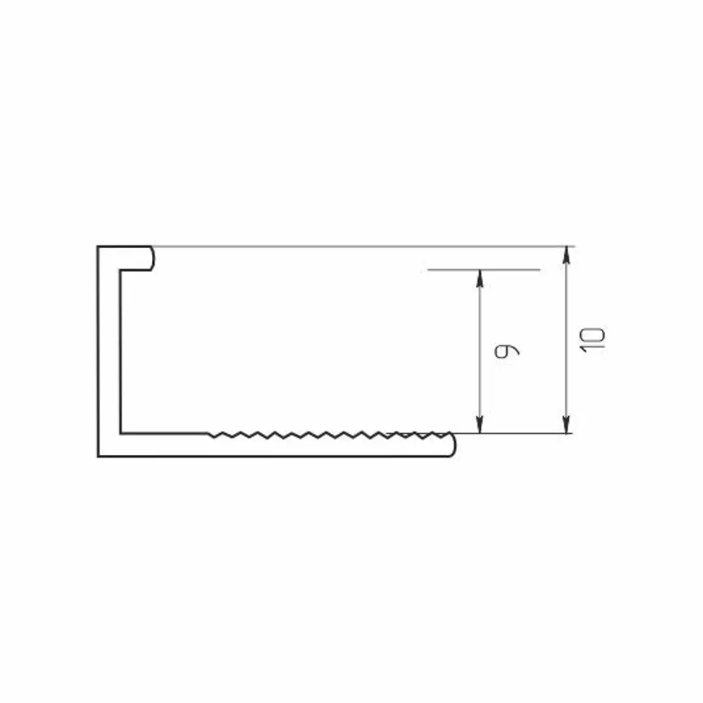 Угловой профиль ALPROFI для защиты и декора плитки 270 см 89367750 STLM-0947751 - Вид №1