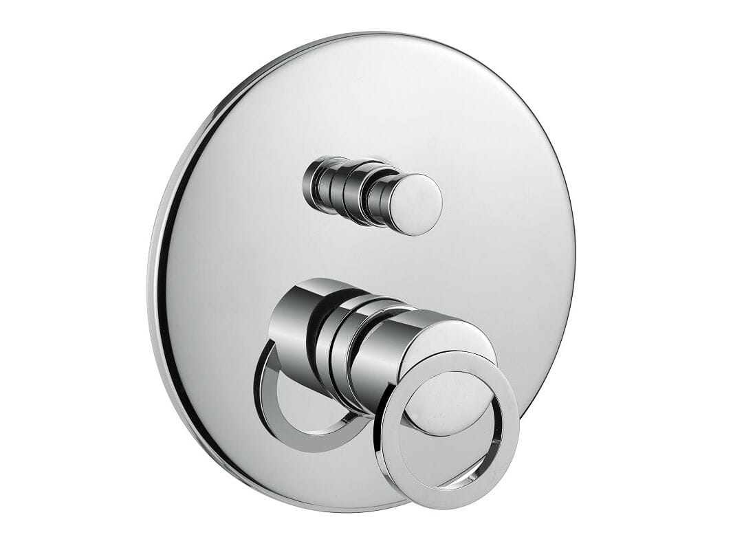 Хромированный латунный смеситель для душа с переключателем Bugnatese B-Color ARCH-00036079 - Вид №1