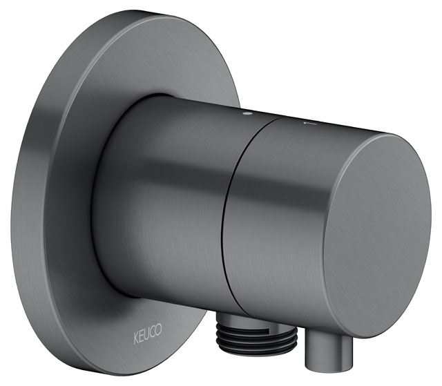 59556011101 Встраиваемый переключатель на 2 потребителя с выводом для шланга DN 15 KEUCO IXMO - Вид №5