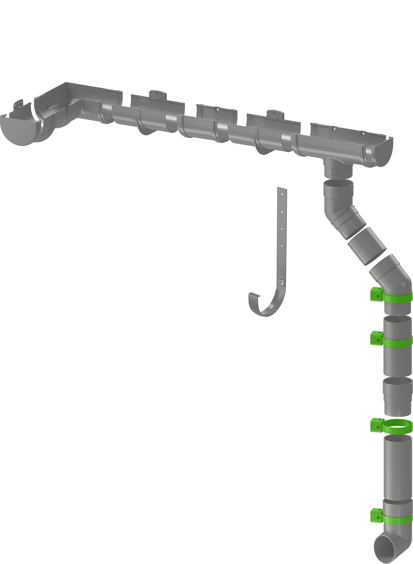 81930152 Хомут универсальный Dacha 80 мм коричневый STLM-0014108 DÖCKE  - Вид №2
