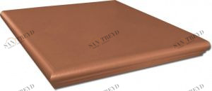 Капинос угловой Simple red R 33х33 Opoczno 877