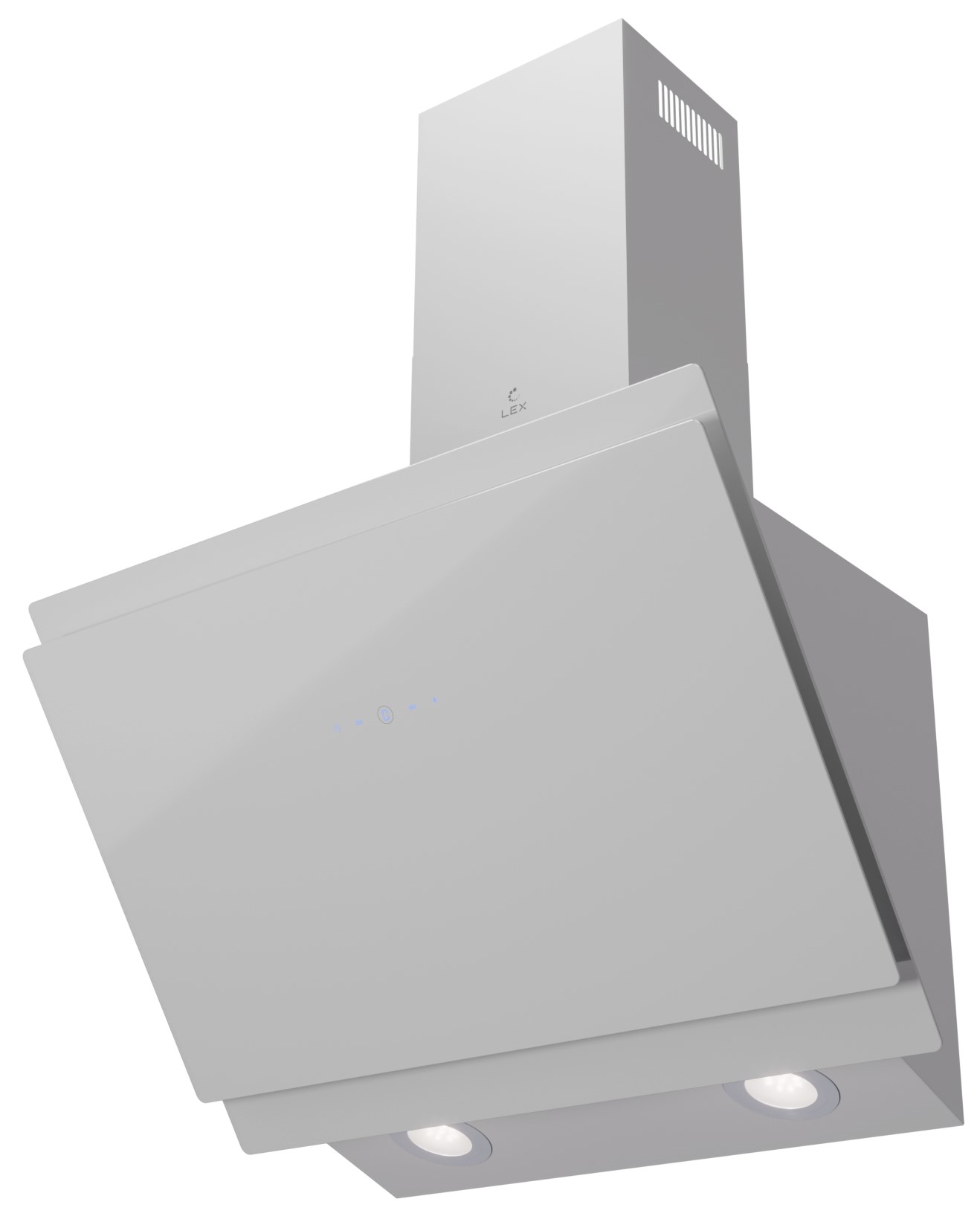 9183755 Вытяжка наклонная LEX FURIA 600 белый/белый STDN-0135731 - Вид №1