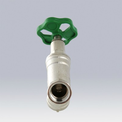 VT.053.N.04 Вентиль прямоточный с косым фильтром Valtec 1/2"  - Вид №14