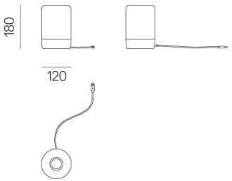 Artemide Беспроводная настольная лампа Bontà sun-id-1411906 - Вид №12