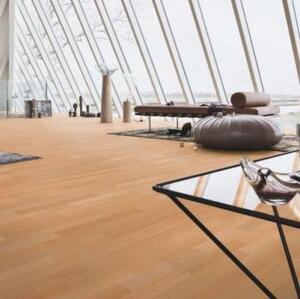 Паркетная доска Meister PС 200 Classic Дымчатый Гармония 928 Бук Натур (Гладкая) 2400х200 мм.