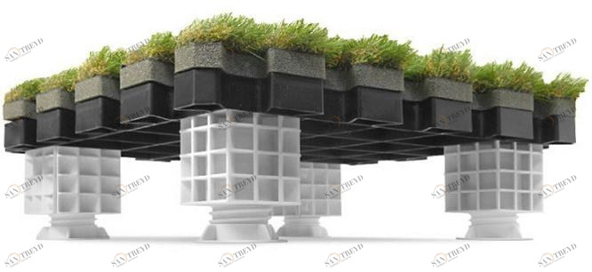 Roofingreen Поднятый наружный модуль с теплоизоляцией sun-id-1481746