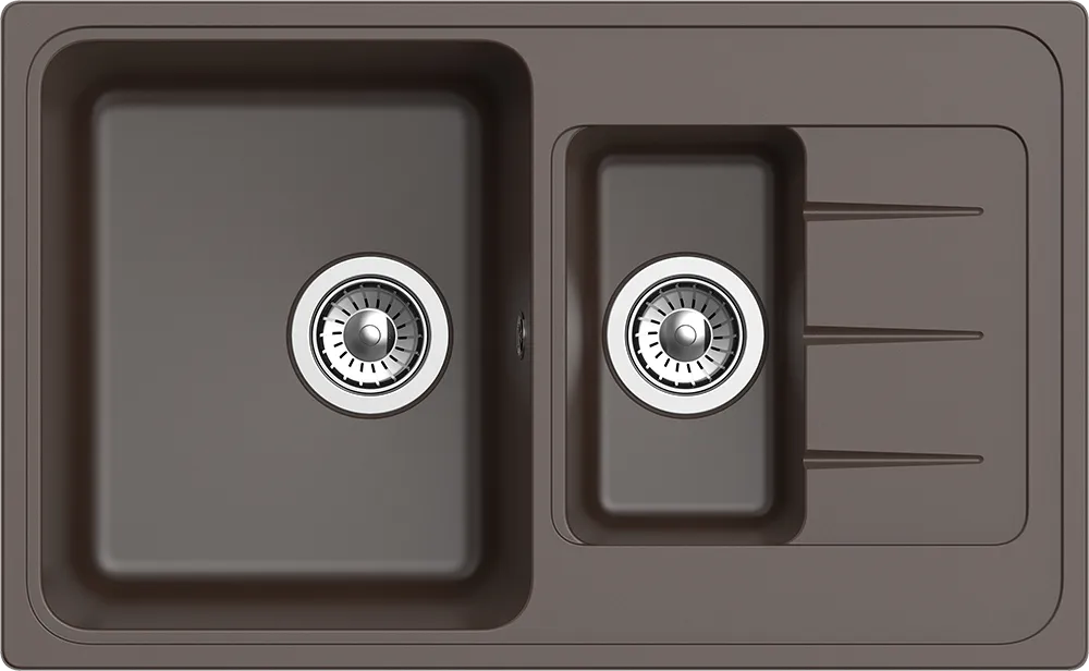 Кухонная мойка Кварц Ewigstein S487 GranFest E-60KF-S487