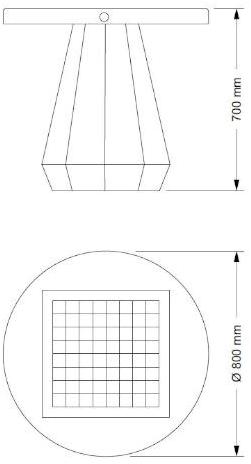 ENCHO ENCHEV - ETE Круглый игровой стол из бетона  188  - Вид №4