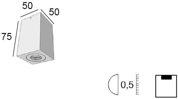 BEL-LIGHTING Точечный светодиодный потолочный светильник Koba 8047 - 8048  - Вид №4