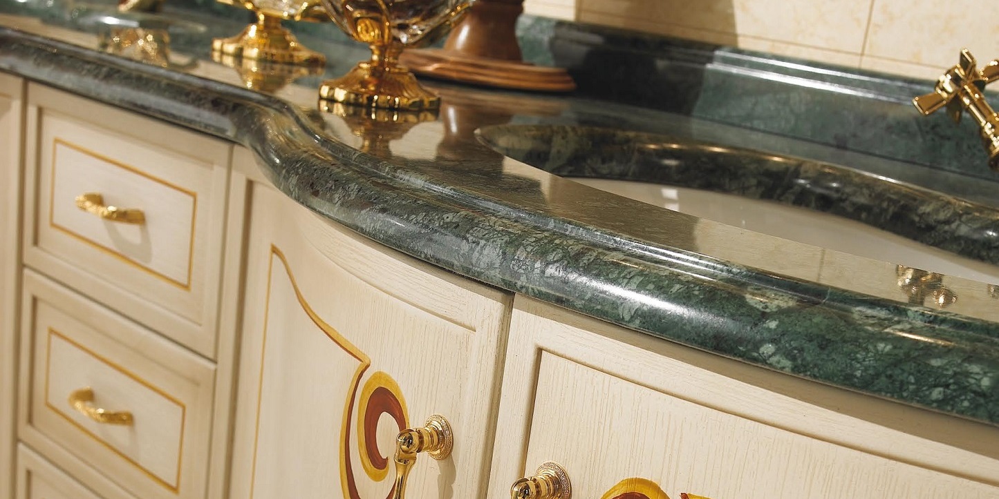 Комплект мебели для ванной 13/7 LINEATRE Gold Componibile 137 - Вид №1