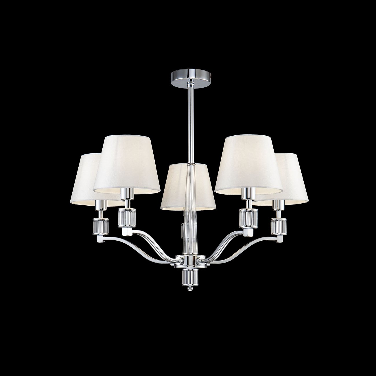 Люстра подвесная белая Clarissa 05CH FREYA MODERN 00-3956370 Белый - Вид №2