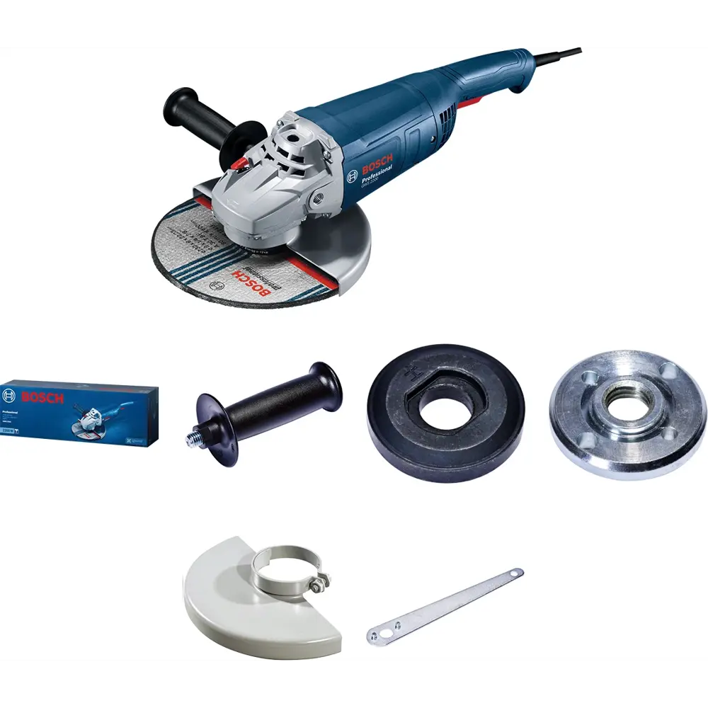 УШМ Bosch Professional GWS 2200-230 RSP, 06018C1320, 2200 Вт, 230 мм 91887027 STLM-2056196  - Вид №1
