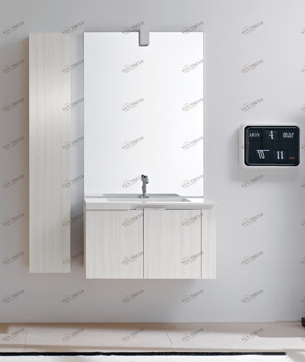 Комбинация ванной комнаты FLY105 в отделке COSMOS 81 Mineralmarmo / Venato Latte MILLDUE FLY