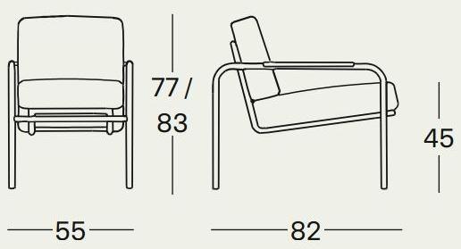 Zanotta Мягкое кресло с подлокотниками sun-id-1415127 - Вид №9