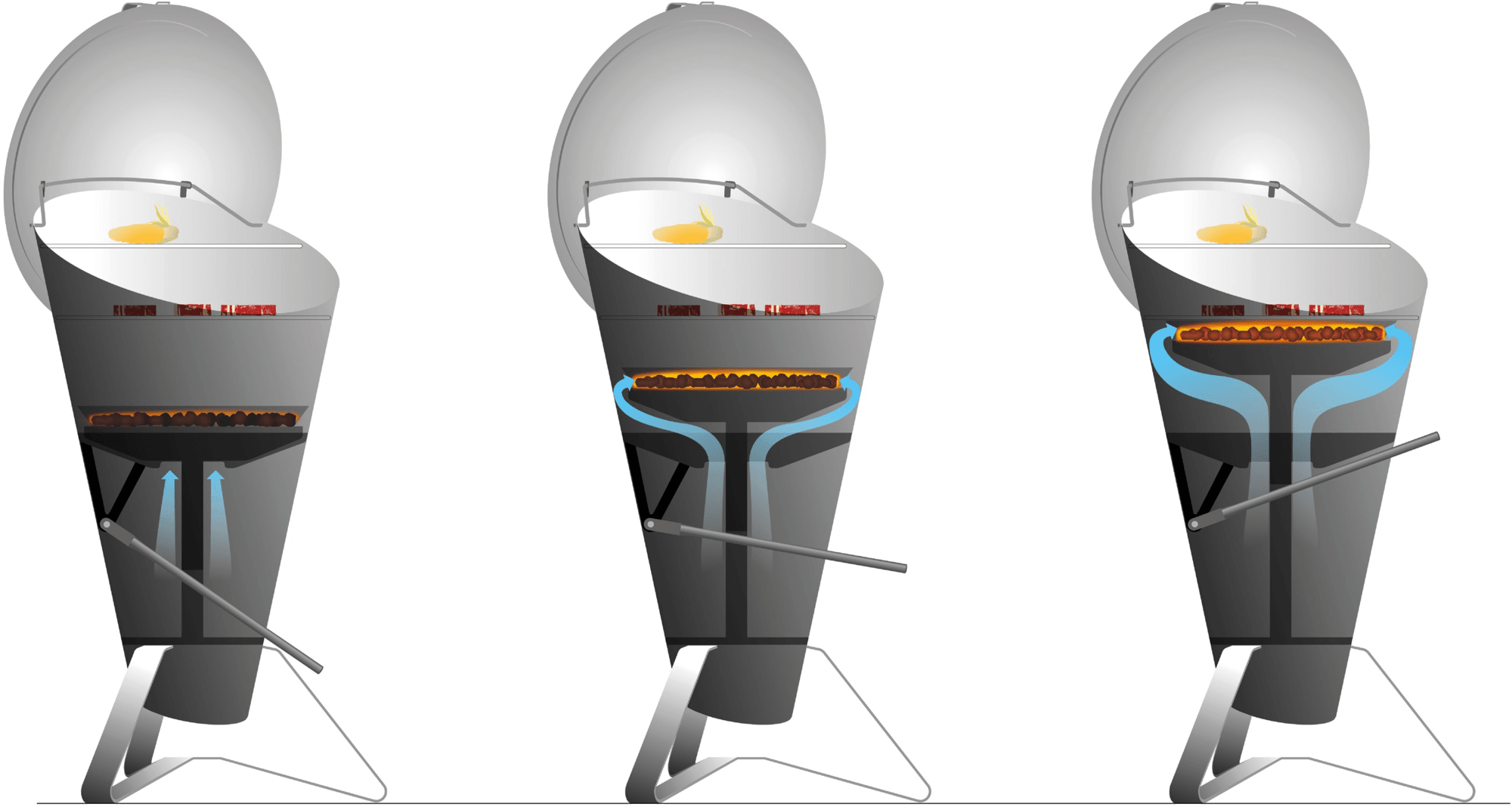 höfats Барбекю из стали с порошковым покрытием Cone 010101 - Вид №10