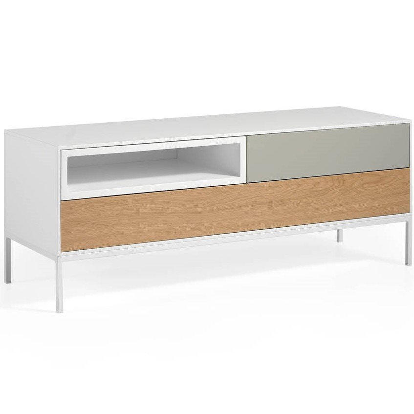 Тумба под телевизор серая GOB-5487 от Angel Cerda ANGEL CERDA  241855 Серый  - Вид №2