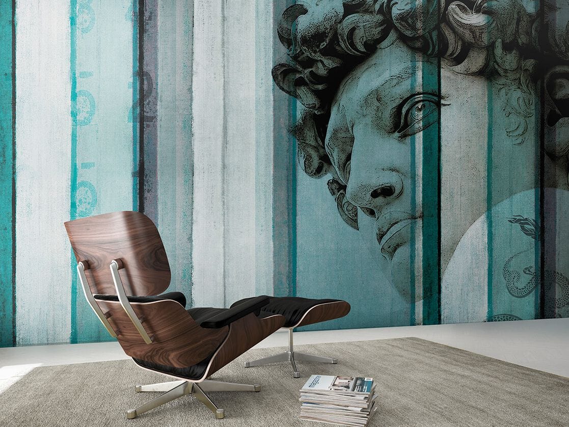 Виниловые или стекловолоконные обои N.O.W. Edizioni DAVID / ACADEMY STRIP ARCH-00034913