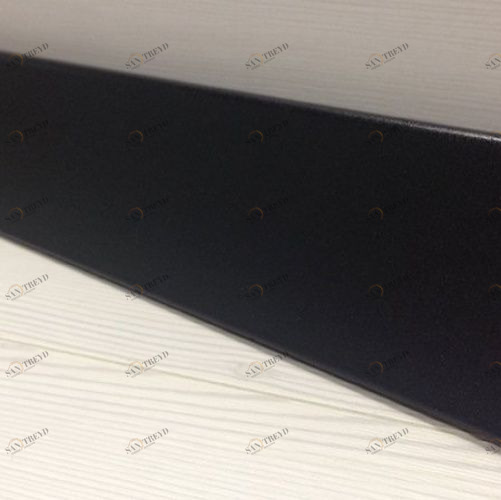 Плинтус Greff Черный 1003 Мдф 2600х58 мм 1010000181