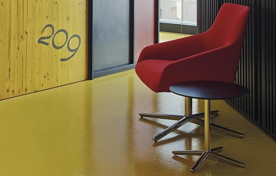 Низкий квадратный журнальный столик в твердой поверхности Andreu World QUATTRO OCCASIONAL SOLID SURFACE SQUARE ARCH-00028034 - Вид №2