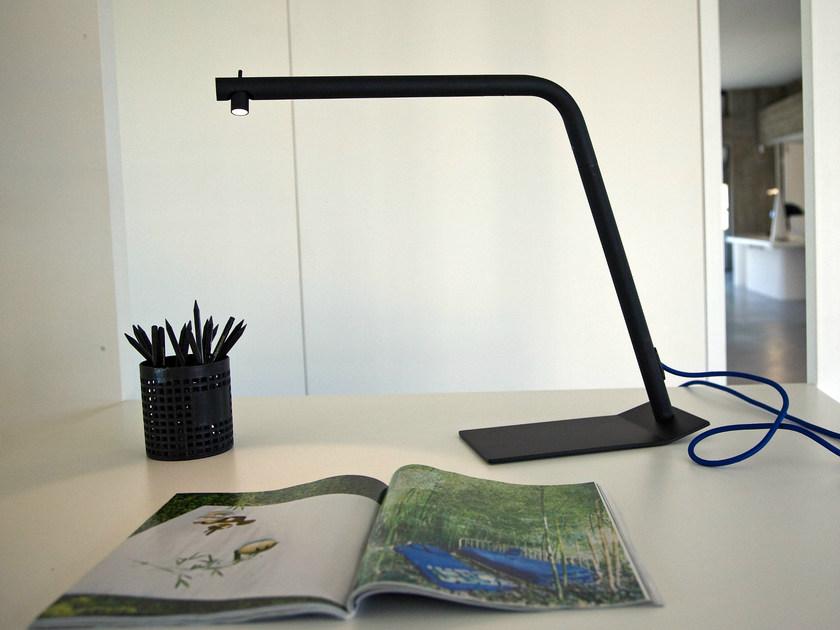 Martinelli Luce Регулируемая светодиодная настольная лампа из алюминия Colibrì 811/t/h/ne Colibri - Вид №2