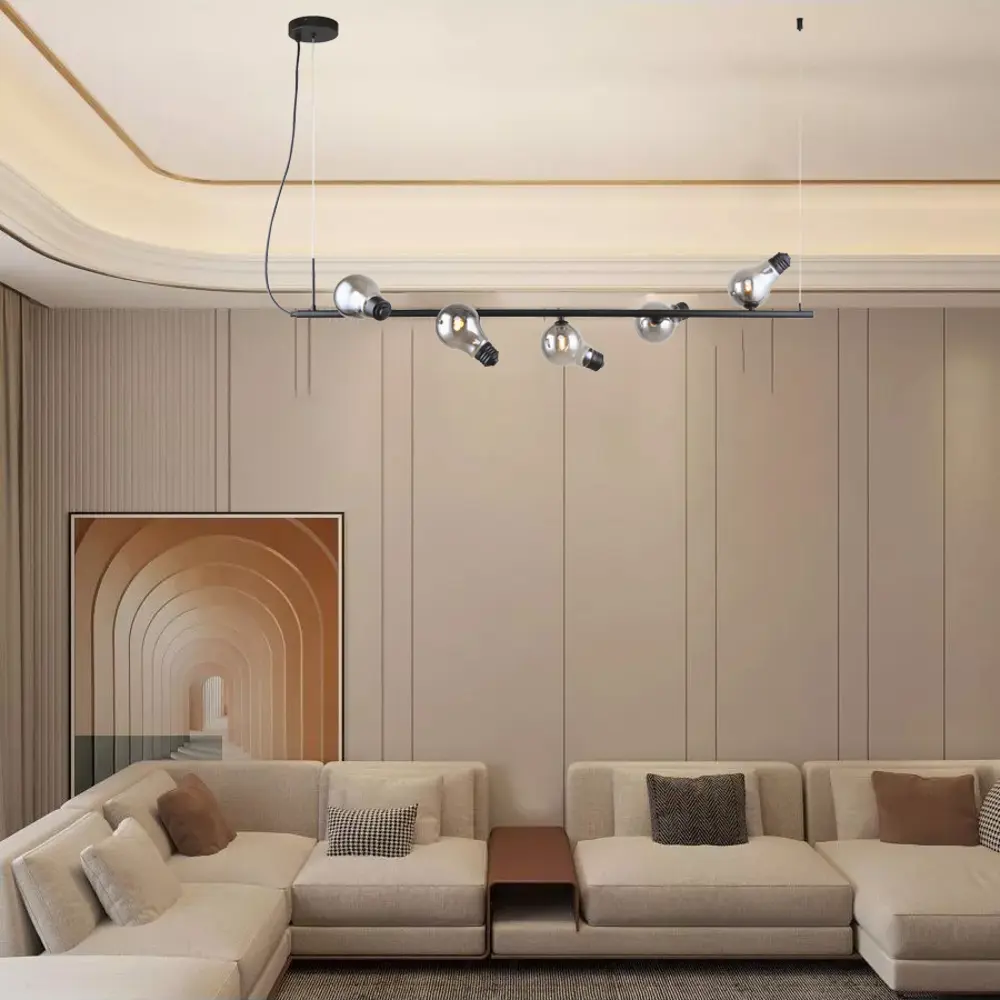 Люстра подвесная Evidence Freya 5-рожковая, черная 89389960 STLM-1563858 - Вид №10