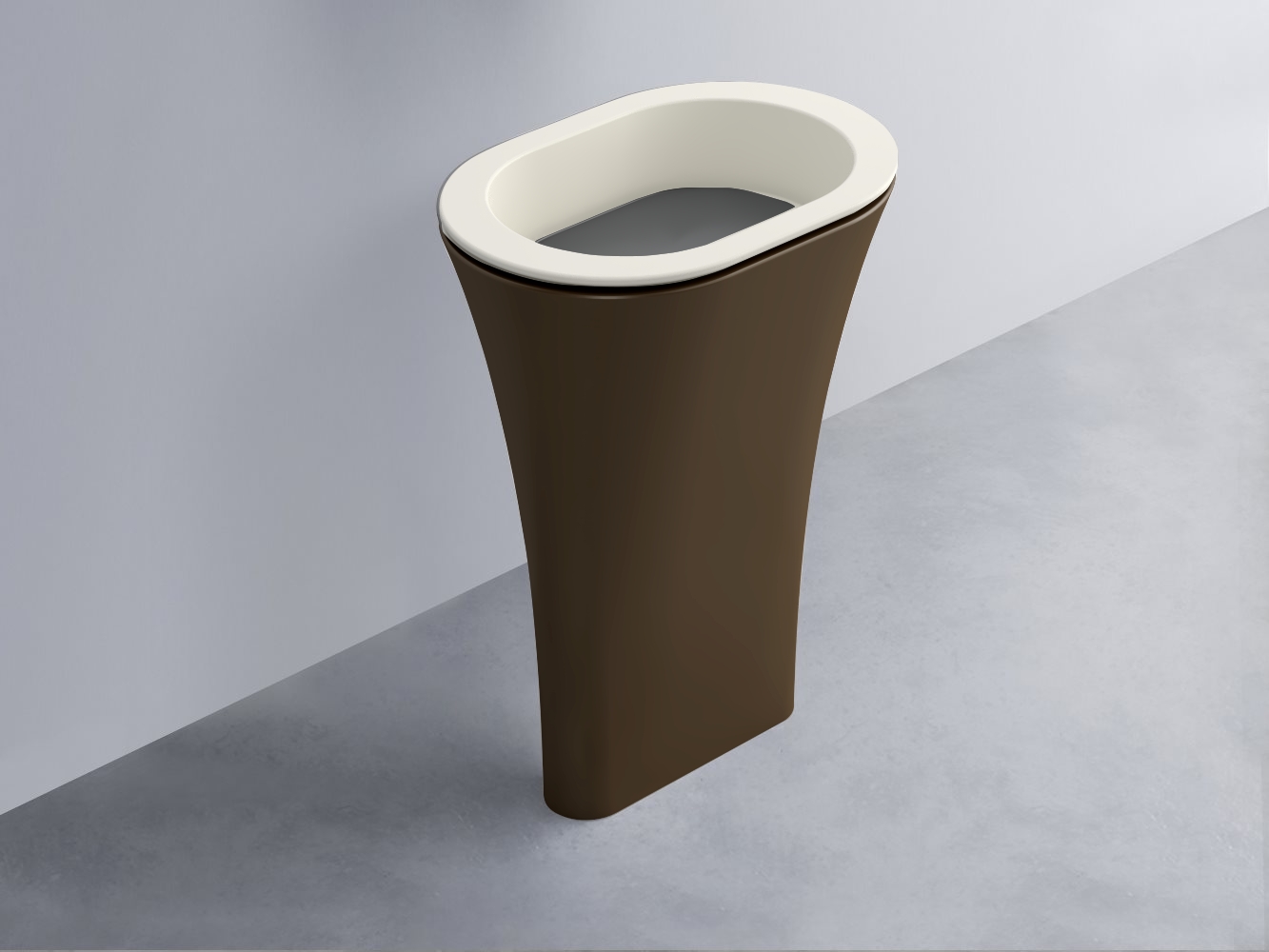 AMLA65-TL+AMPILO-CM+AMCOLO-CA Раковина Amedeo Ovale отдельностоящая cielo Enjoy + Amedeo Ceramica Cielo