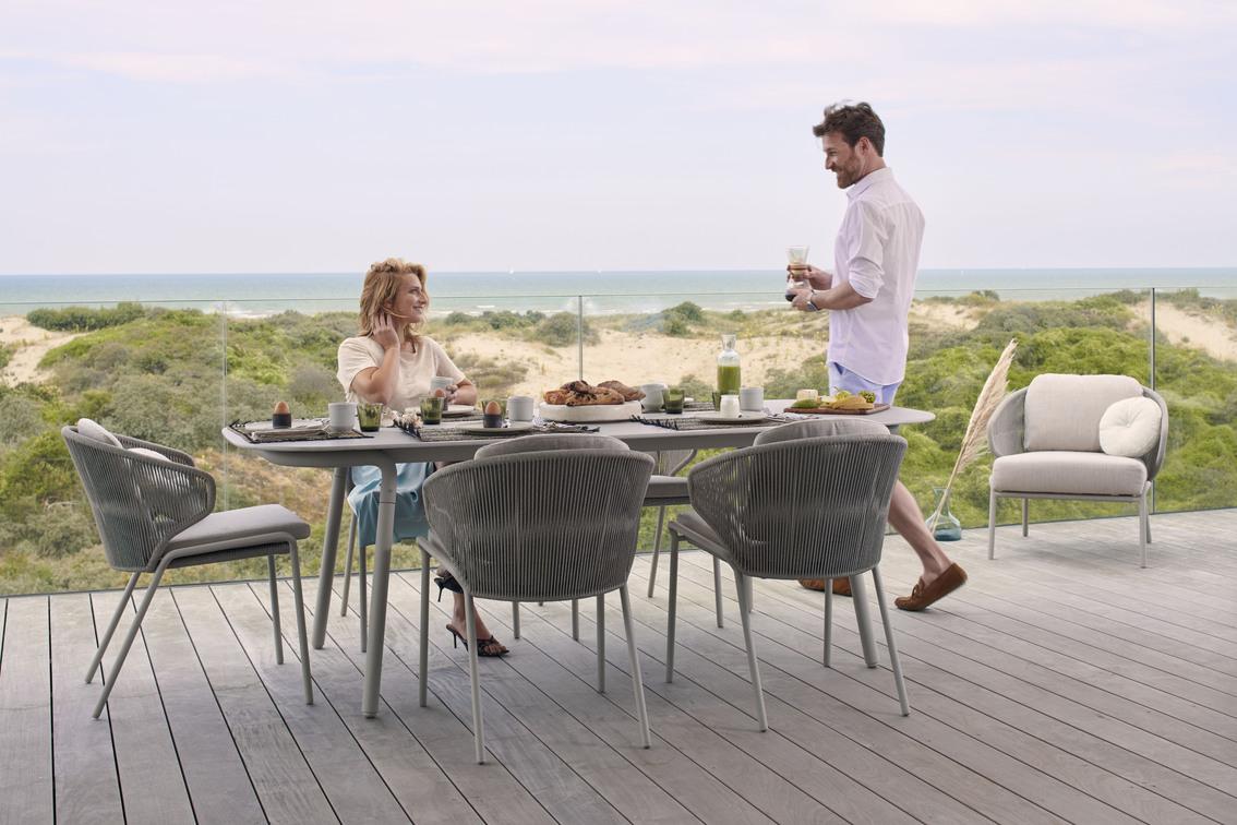 MNST1003 Обеденный стол pca flint f13 220см x 100см Manutti Minus - Вид №1