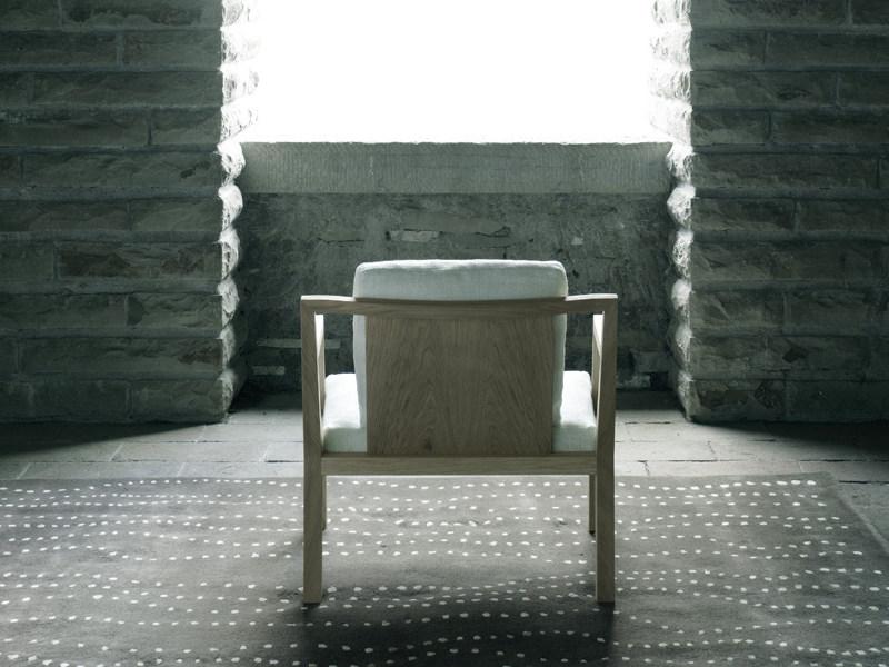 Living Divani Кресло из дуба с обивкой sun-id-1485419 - Вид №3