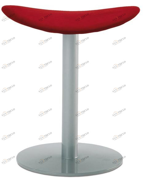 ENEA Низкий стальной табурет с тканевым сиденьем Coma sun-id-1389992