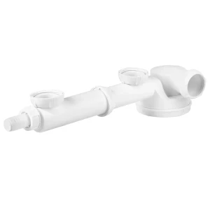 Сифон для мойки Wirquin с отводом для стиральной машины d 40 мм полипропилен