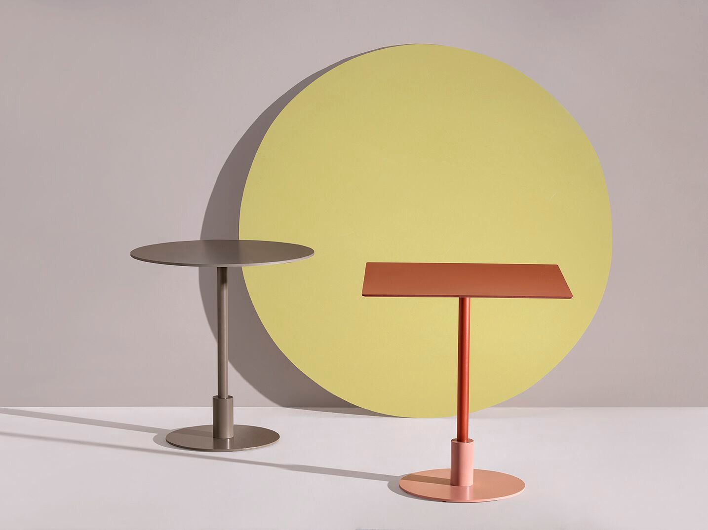 Окрашенный металлический стол для контракта TrabA' ECHO ARCH-00119686 - Вид №11