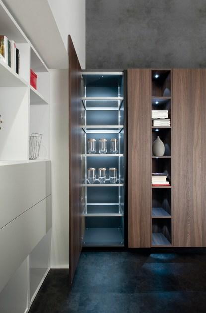 Floritelli Cucine Fenix-ntm® лакированная оборудованная кухня с островом Andromeda sun-id-1508038 - Вид №5