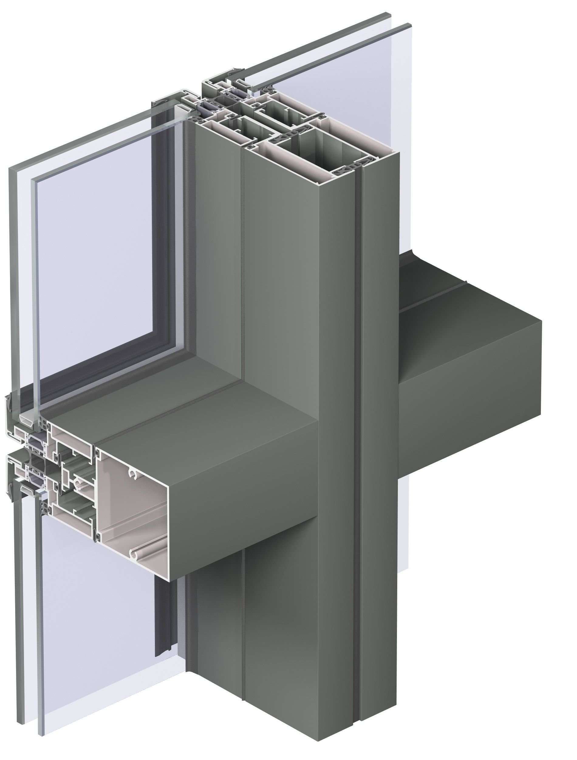 Алюминиевая система навесной стены Reynaers Aluminium ConceptWall ARCH-00093759 - Вид №23