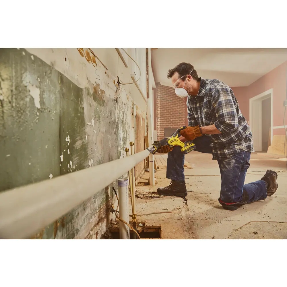 Пила сабельная аккумуляторная бесщеточная Stanley Fatmax SFMCS310B-XJ, 20 В Li-ion без АКБ и ЗУ STLM-2110913 - Вид №7